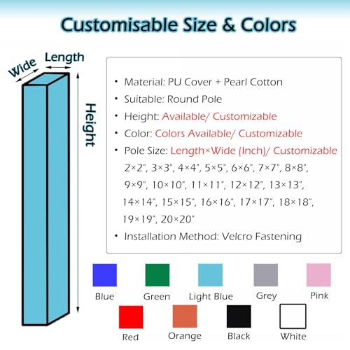 Flat Square Column Cover