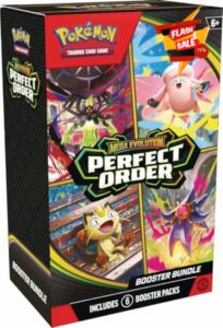 Pokémon TCG: Mega Evolution—Perfect Order Booster Bundle (6 Booster Packs)