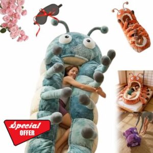 Hugging Caterpillar Sleeping Bags – Plush Cocoon Full-Body Lounger
