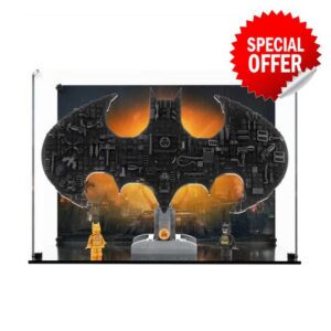 Display Case Compatible with LEGO 76330 Batman Logo - Display Case