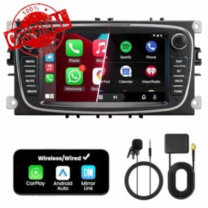2 DIN Car Stereo for Ford Mondeo Focus S-Max Galaxy