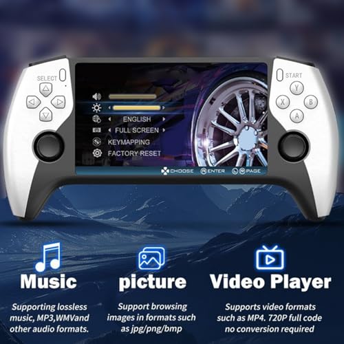 5.5 Inch IPS Screen Retro Player with 14 + Emulators TV Output and 64GB Expandable Storage(sf3500 64g)