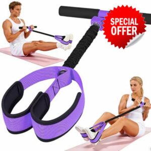 Upgraded Multifunction Pedal Resistance Band with Handle