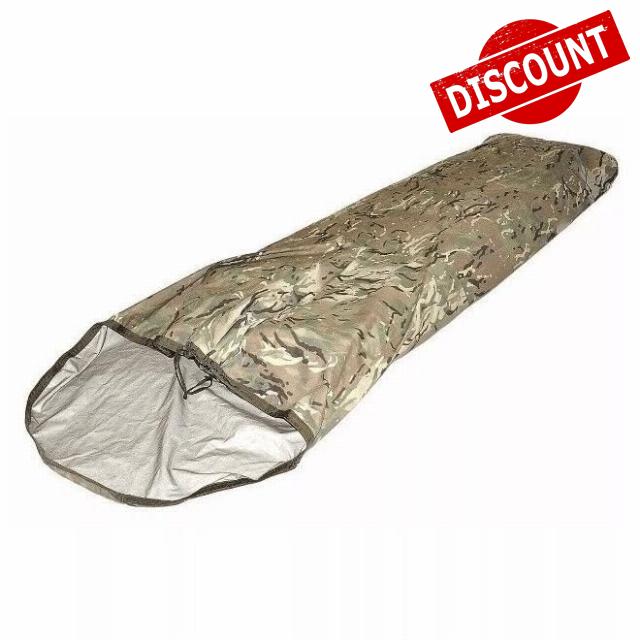 British Army MTP Goretex Bivvy Bag | Waterproof Sleeping Bag Cover with Breathable Protection | Military Style Outdoor Bivy Shelter for Camping