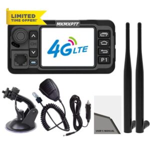 Mini Android 4G Intelligent Touch Screen Car Walkie Talkie Global PTT 5000km 4G LTE Portable Mobile Car Radio WiFi