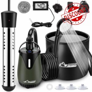WADEO Portable Camping Shower