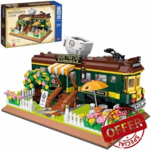 Cafe Train Building Blocks Kit