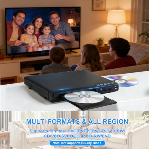 1080P DVD/CD Player with HDMI/AV Output