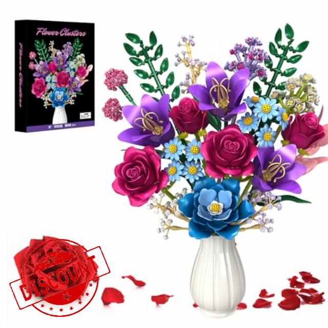 Flower Building Blocks Set