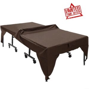 Table Tennis Table Dustproof Cover Made Of 190T/210D Oxford Cloth