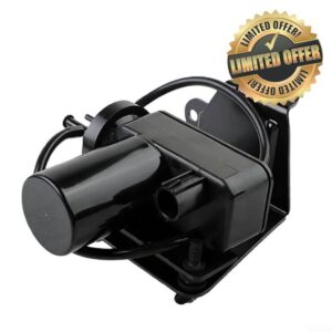 Vacuum Pump 904-214 372-152 with Bracket for Ford F150 F-250 F-350 F-450 F-550 Super Duty 6C3Z2A451A Black Plastic