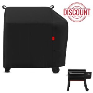 Outdoor Grill Cover Fits Weber Smoque XL 34" Pellet Smoker