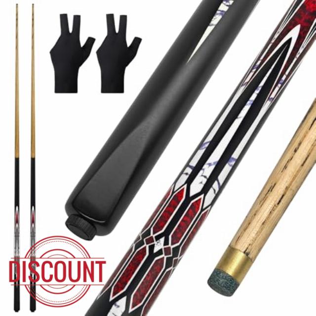 2 Piece Snooker Cue Stick
