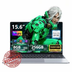 15.6 Inch Laptop with Office 365