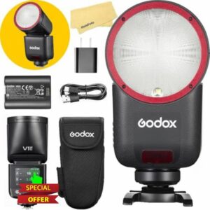 Godox V1 Mid C Camera Flash for Canon Camera Flash Speedlite Speedlight
