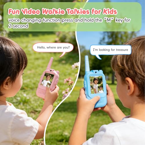 Walkie Talkie with Screen Camera Voice Changer