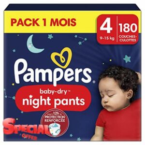 Pampers Night Nappy Pants Size 4