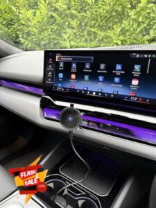 Compatible with BMW Magnetic Wireless Phone Charger | Pro Travel Comfort System | Compatible with BMW 5 Series i5 M5 G60 G61 G90 G91 2024–2026 | Comfort Wireless Phone Holde