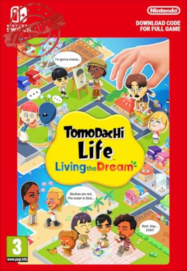 Tomodachi Life: Living the Dream Standard | Nintendo Switch - Download Code