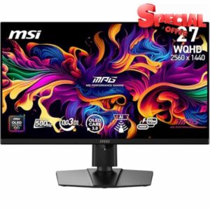 MSI MPG 271QR QD-OLED X50 27-Inch WQHD QD-OLED Monitor