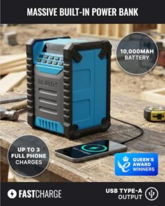 80 Presets | IP54 Dust & Water Resistant | Powerful Bass Boost Speake