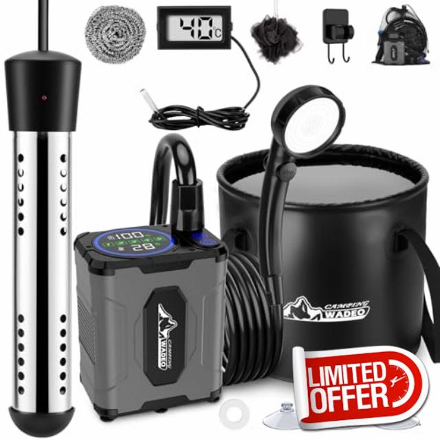 WADEO Portable Shower