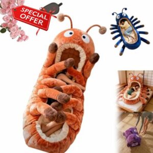 Hugging Caterpillar Sleeping Bags – Plush Cocoon Full-Body Lounger