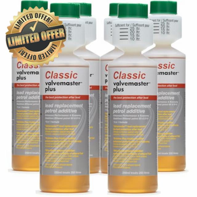 Classic Plus Lead Replacement Additive with ethanol protection and enhanced performance - 6 x 250ml