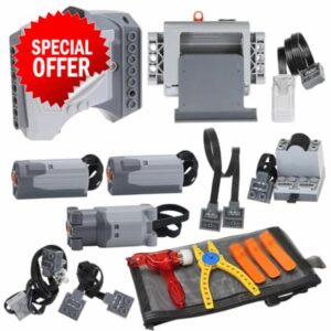 15 Pcs Motor Set Power Functions with Toolkits