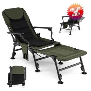 COSTWAY Oversized Foldable Fishing Chair