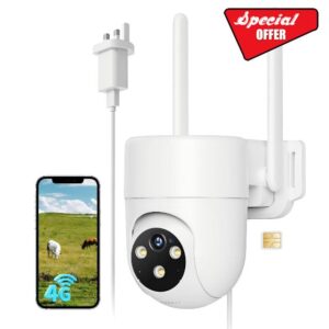 4G LTE Security Camera Outdoor