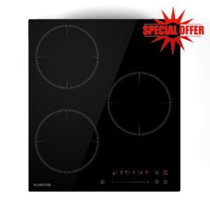 Klarstein Delicatessa Induction Hob - 3-Zone Built-In Induction Cooker