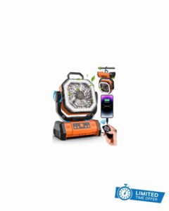 20000 mAh Camping Fan