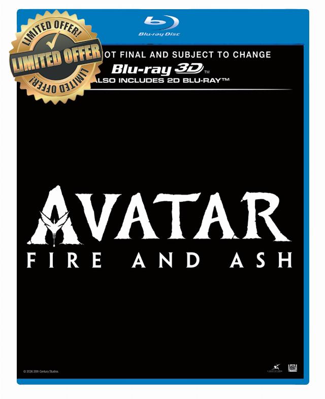 Avatar: Fire and Ash Bonus disc