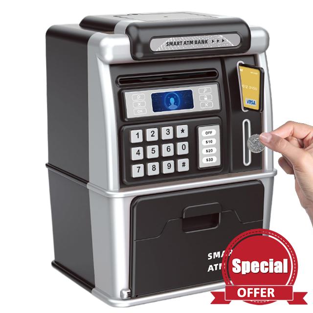 Automatic Cash Dispenser for – Automatic to Roll Money and Cards with Safe and Combination Locker | Boys & Fill Electronics