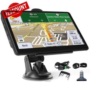 Vassco Sat Nav-GPS Satnav 7 Inch 2026 UK EU Maps Free Update 12 GPS Channels Lane Assist Voice Guidance Lorry Va