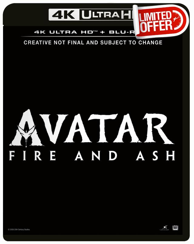 Avatar: Fire and Ash 4K Ultra HD Bonus disc