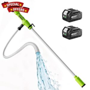 Taskstar Cordless Stick Transfer Pump for Water/Diesel