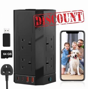 Hidden Spy Camera Power Strip