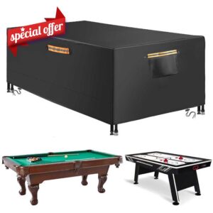 600D Oxford Waterproof Heavy Duty Billiard Pool Table Cover