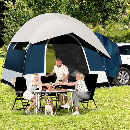 SUV Tailgate Tent for Outdoor with Storage Bag