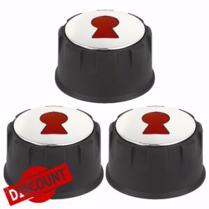 3PCS 69892 69893 Grill Burner Control Knobs for Weber Spirit 200 300 Series E-Spirit 200 300 310 320 330 Series 2013-2017 Year