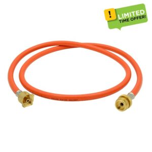 PUNDMANN Gas Heater Conversion Hose - Fits Mr. Heater Portable Buddy - Connection to Gas Bottle Propane Butane