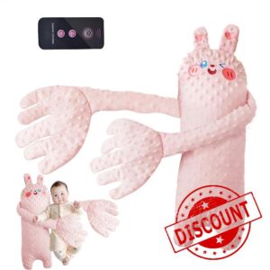 Kids Sleeping Toy With Remote Electric Slapping Palm Plush Toy Babys Vibrating Mattress Pad Pillow Startle Prevention Smart Sleep Helper Speed Adjustable For Boys Girls Relaxatio