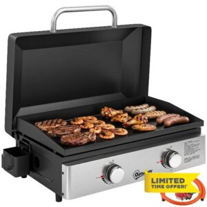 Outsunny 2 Burner Grill Griddle