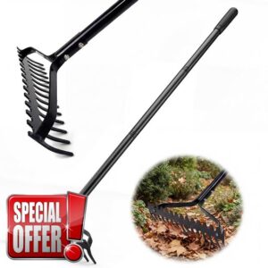 14 Tines Garden Rake Heavy Duty