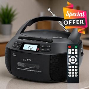 CD Player & Cassette Tape Player