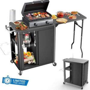 GFTIME Barbecue Trolley