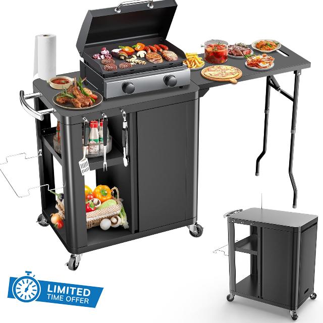 GFTIME Barbecue Trolley