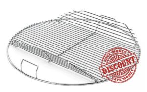 QuliMetal 54.6 cm Hinged Cooking Grate